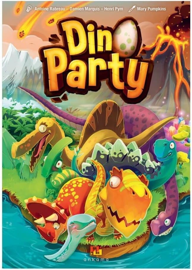 ANKAMA Dinoparty Board Game.