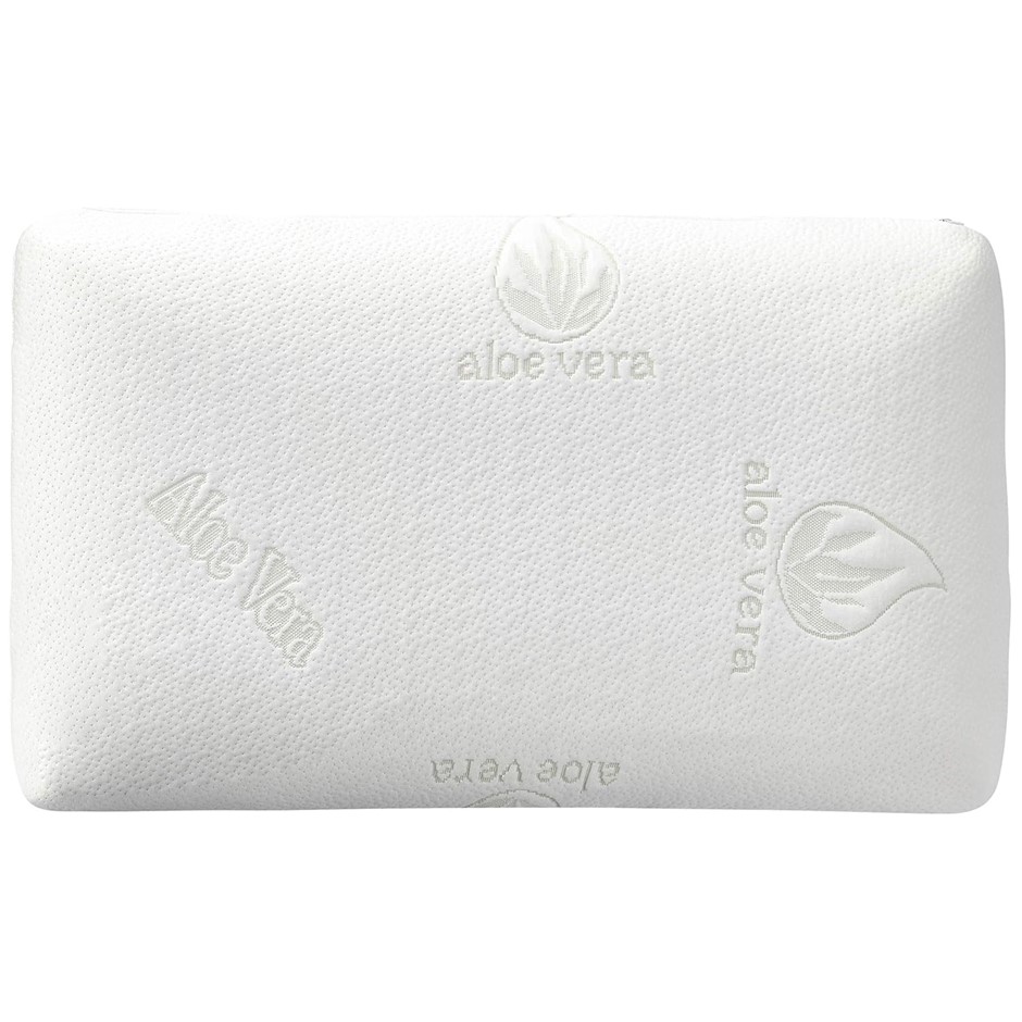 AMAZON BASICS Contour Memory-Foam Pillow with Aloe Vera, 70 x 42 x 13 cm.