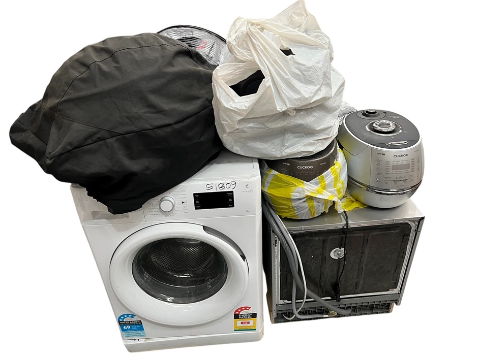 Assorted Returned Household Appliances. NB: Products are untested/condition