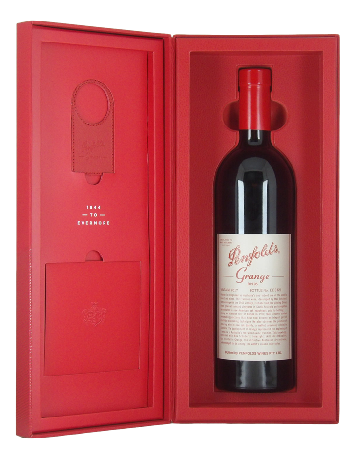 Penfolds Bin 95 Grange 2017 (1x 750mL), SA.