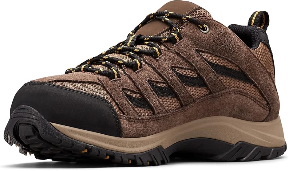 COLUMBIA Men's Crestwood Hiking Shoe, US7/EU40, Dark Brown/Baker, (1781182)