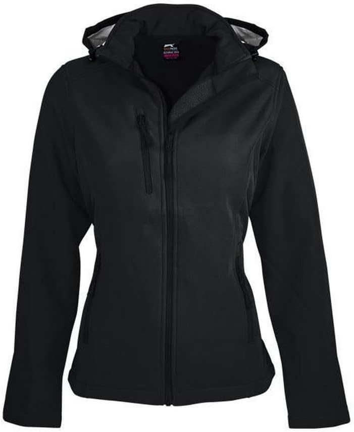 AUSSIE PACIFIC Women's Olympus Soft Shell Jacket, Size 12, Black, 2513. Bu