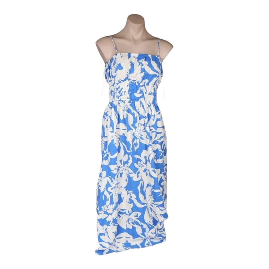 BILLABONG Women's Sundress, Size M, Blue. Buyers Note - Discount Freight R