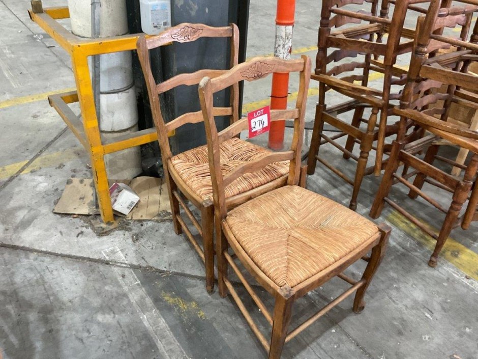 <p>Art Deco Style Armchair Frames x8</p>