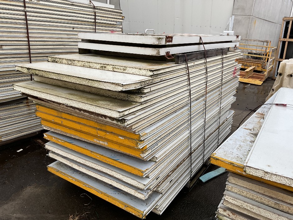 <p>Pallet of Coldroom Panel</p>