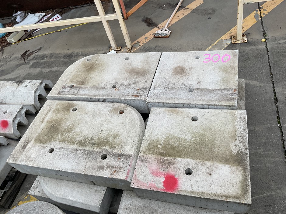 <p>Pallet of Concrete Channel Segments</p>