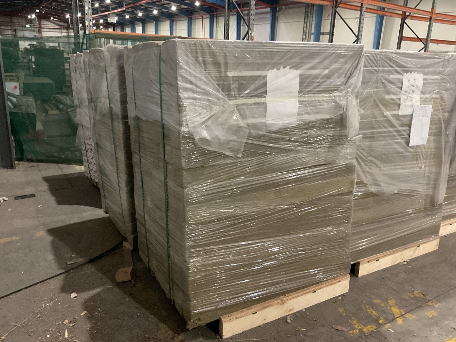 3x Pallets of Fire-Rated Insulation