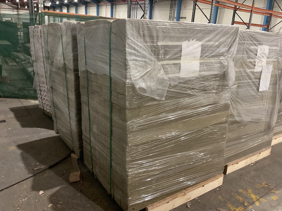 3x Pallets of Fire-Rated Insulation