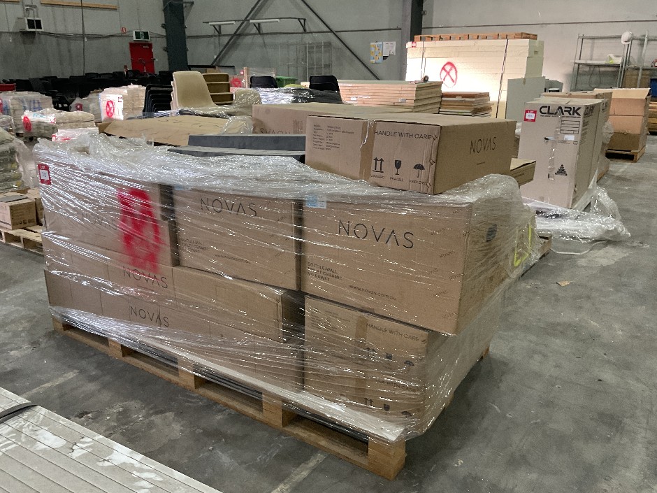 Pallet of Assorted NOVAS Bathroom