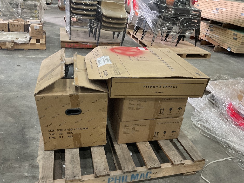 Pallet of Assorted Bathroom & Kitchen Fittings Comprising
