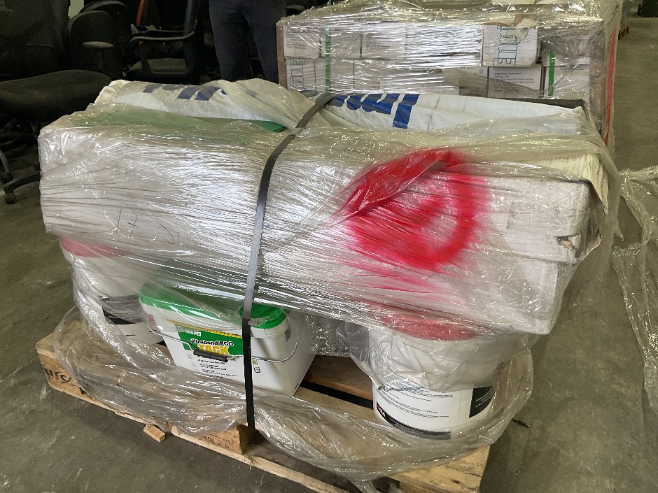 Pallet Assort Flooring Supplies