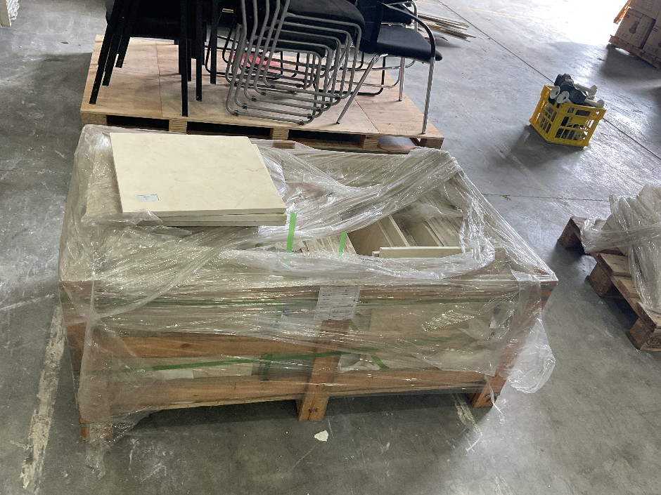 Crate of Ceramic Floor Tiles