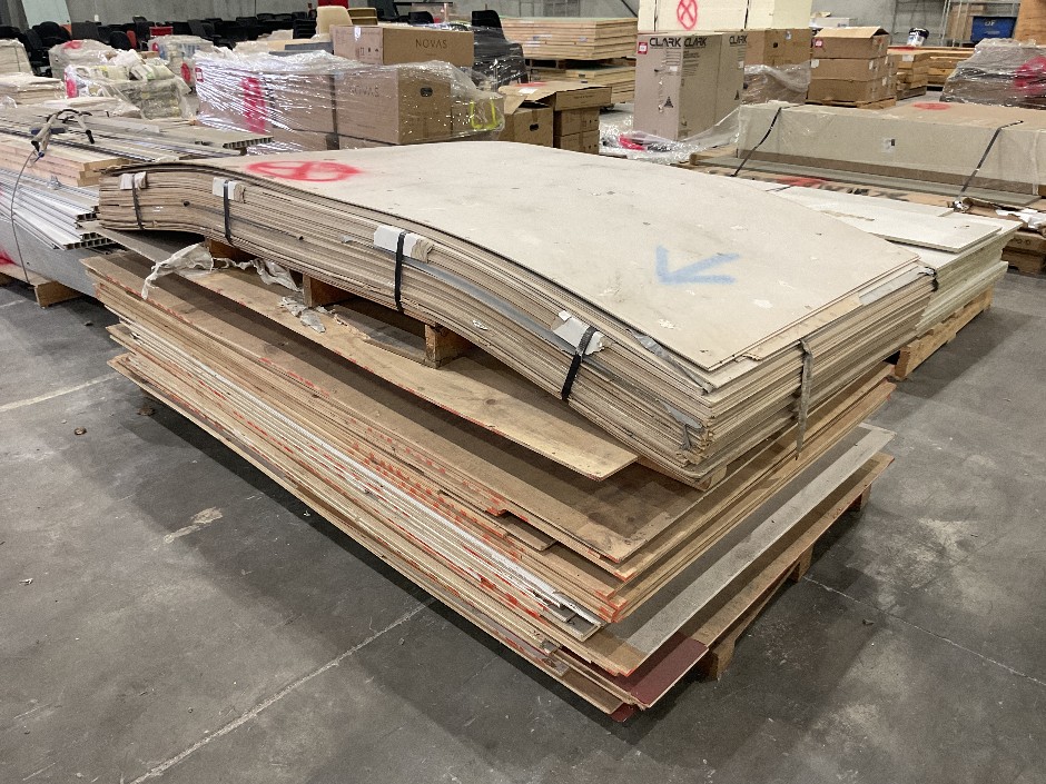 Quantity of Assorted Timber and/or MDF Boards