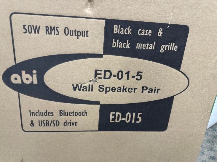 CLOSING DOWN SALE: ABI Speakers