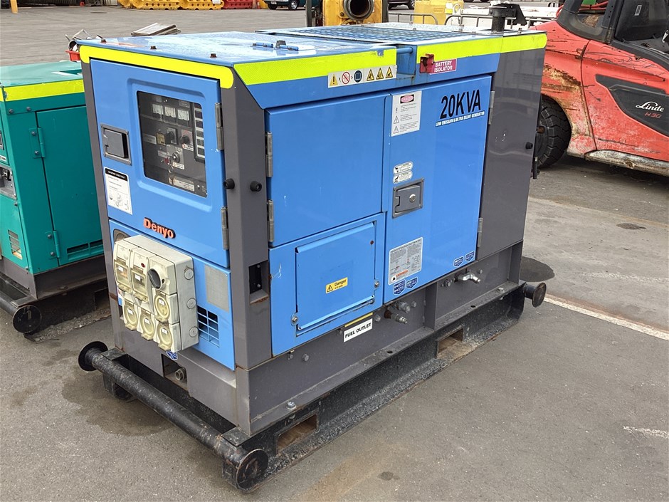 <p>Denyo DCA-25USIE Generator</p>