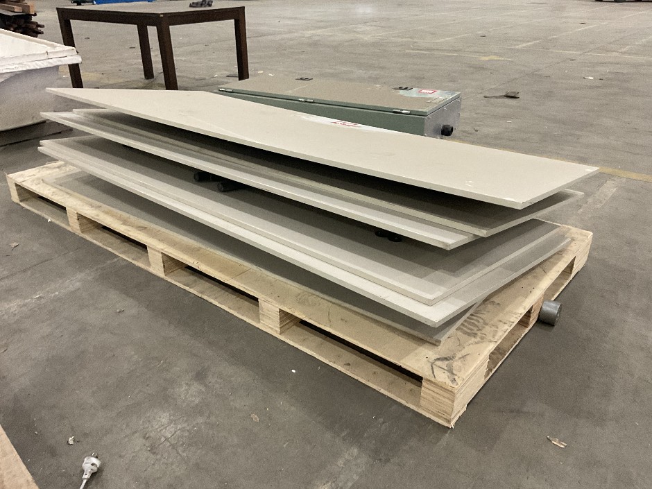 Pallet of Assorted Tables with Folding Legs