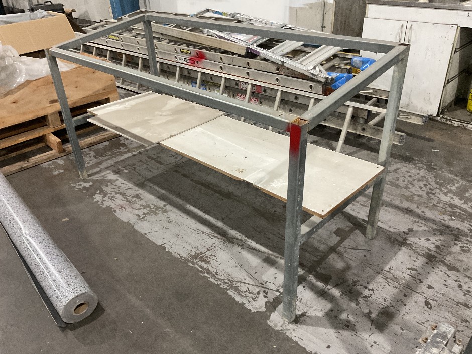 Steel Frame Table