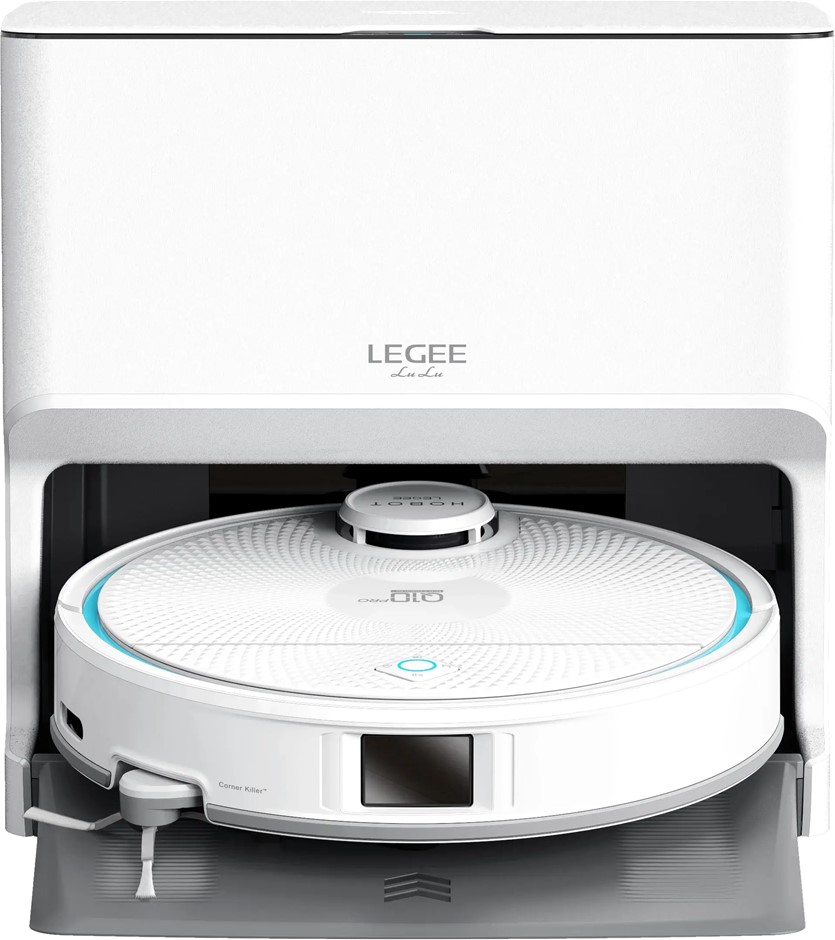 Legee Q10 Pro 4-in-1 Robotic Vacuum Sweeper with Lulu Wash Sation (Set)