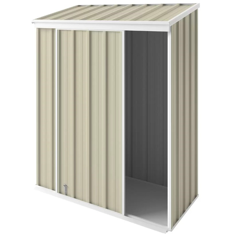 EASYSHED Narrow Slider 1.5 x 0.78M Smooth Cream. NB: Has a slight bent in s