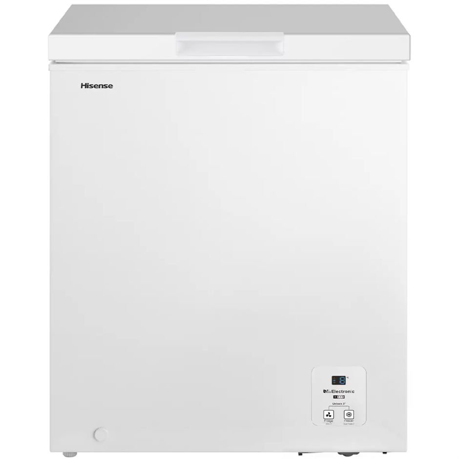 HISENSE 145L Hybrid Chest Freezer HRCF146. NB: Minor use, has tape, dings a