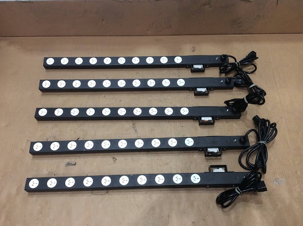 Mix Brand and Model industrial Power Strips (Lot of 5)