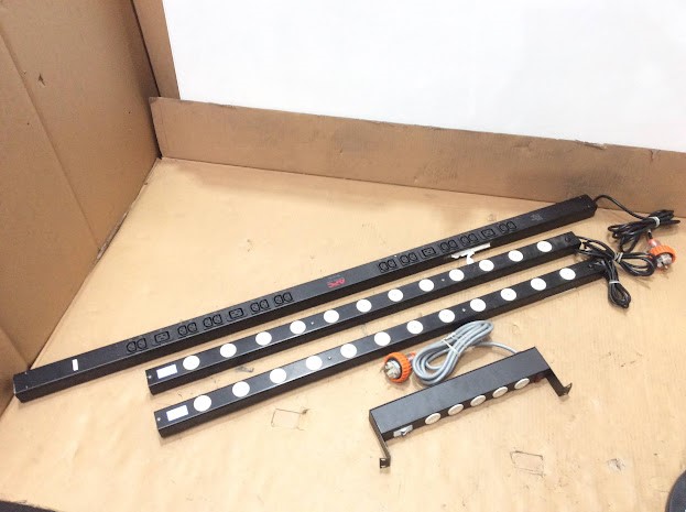 APC Basic Rack AP7552 Mixed Brand and Model PDU (Lot of 4)