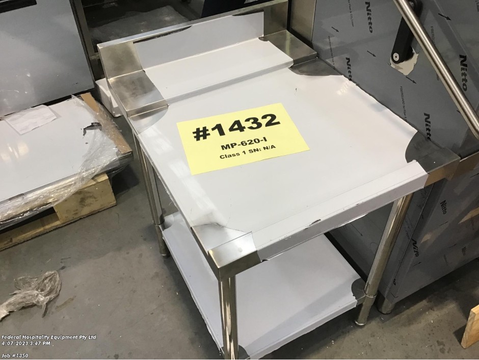 Entry / Exit Dishwasher Tables