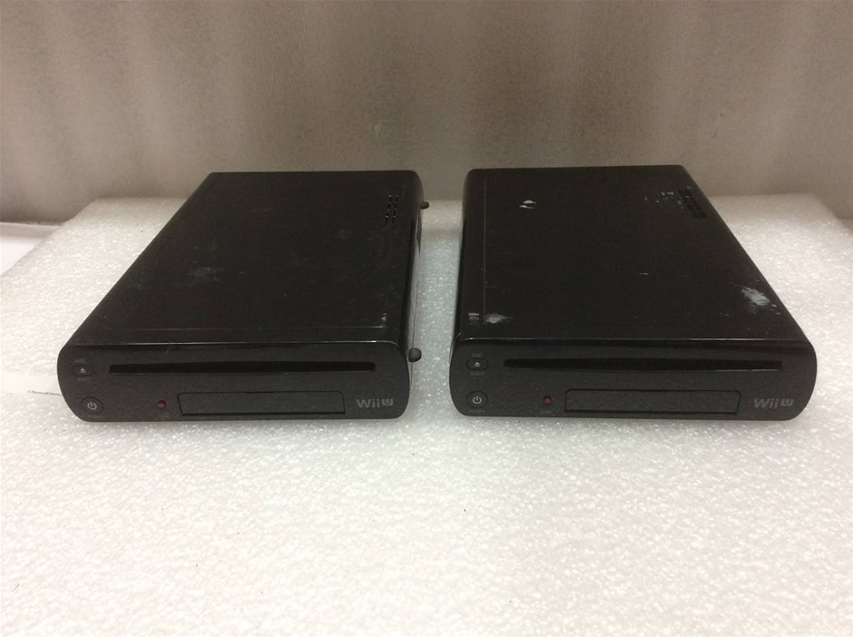 Nintendo Wii U WUP-101(04) 32GB Game Consoles (Lot of 2)