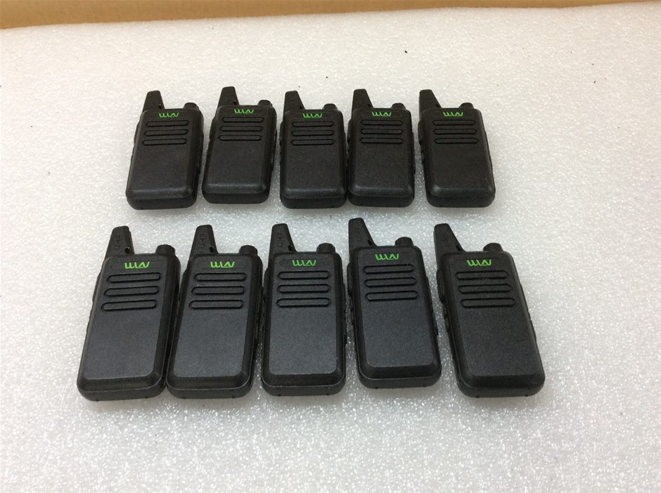 WLN KD-C1 Two-Way Radio (Lot of 10)