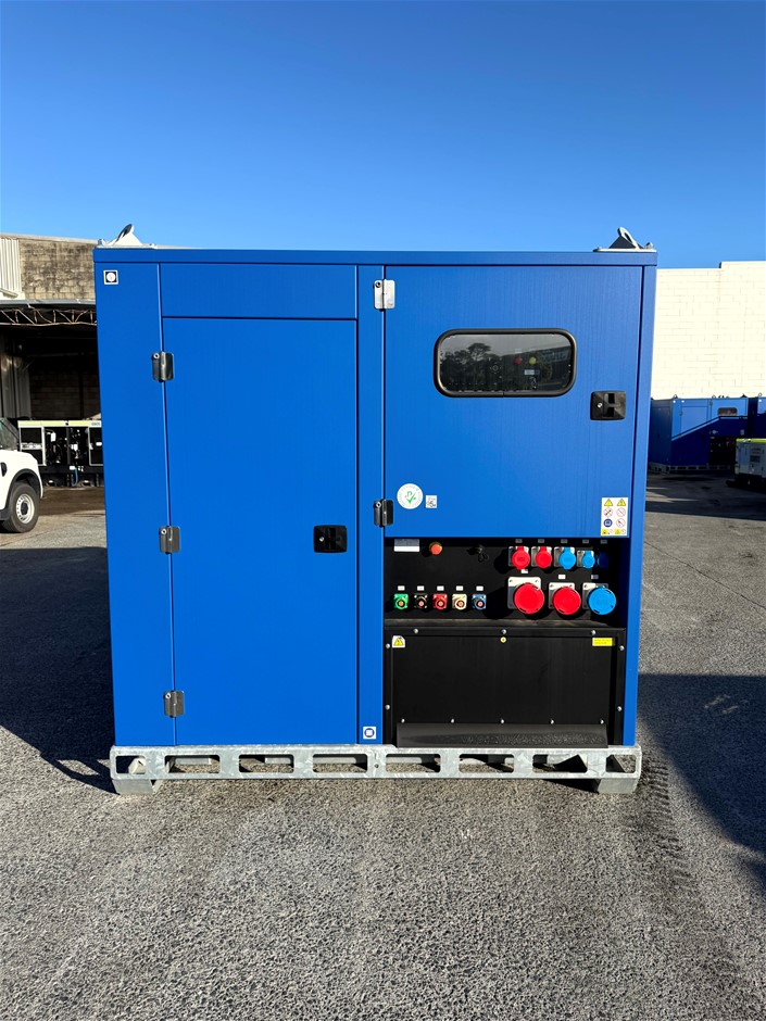 Hybrid Power Solution with integral 38Kva Stage V Yanmar Diesel Generator