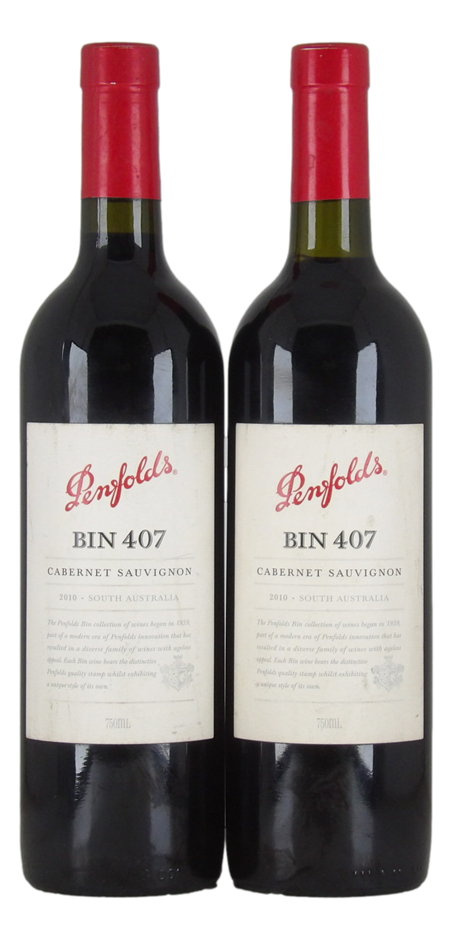 Penfolds Bin 407 2010 (2x 750mL)