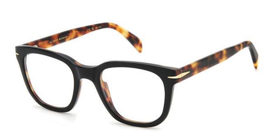 David Beckham DB 7043/CS WR7/LB Men's Glasses– Black Havana, 50mm