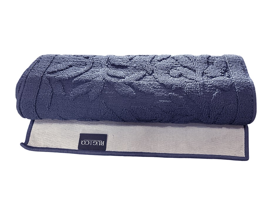 RUG & CO Navy Floor Runner