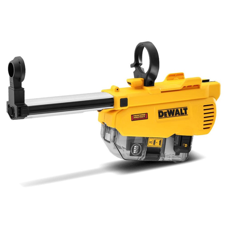 DeWALT Rotary Hammer HEPA Dust Extraction System. NB: Not Working & Has bee