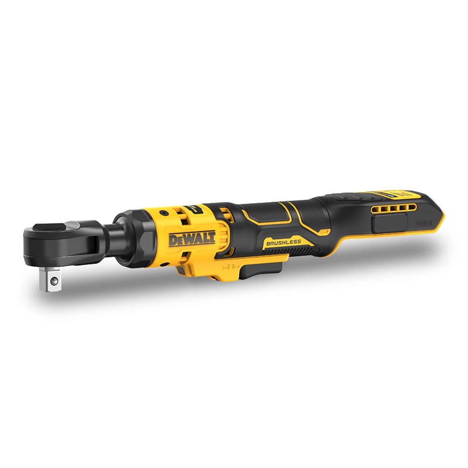 DeWALT 18V Brushless 1/2" Ratchet Wrench - Skin Only. NB: Not Working, Mino
