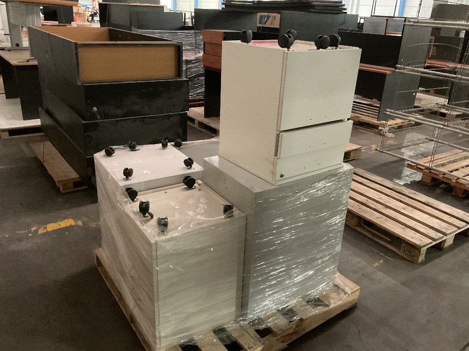 5x Assorted Filing Cabinets