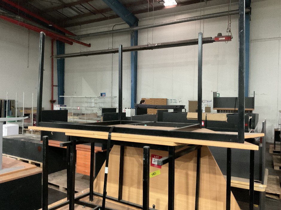 4x Timber Desks