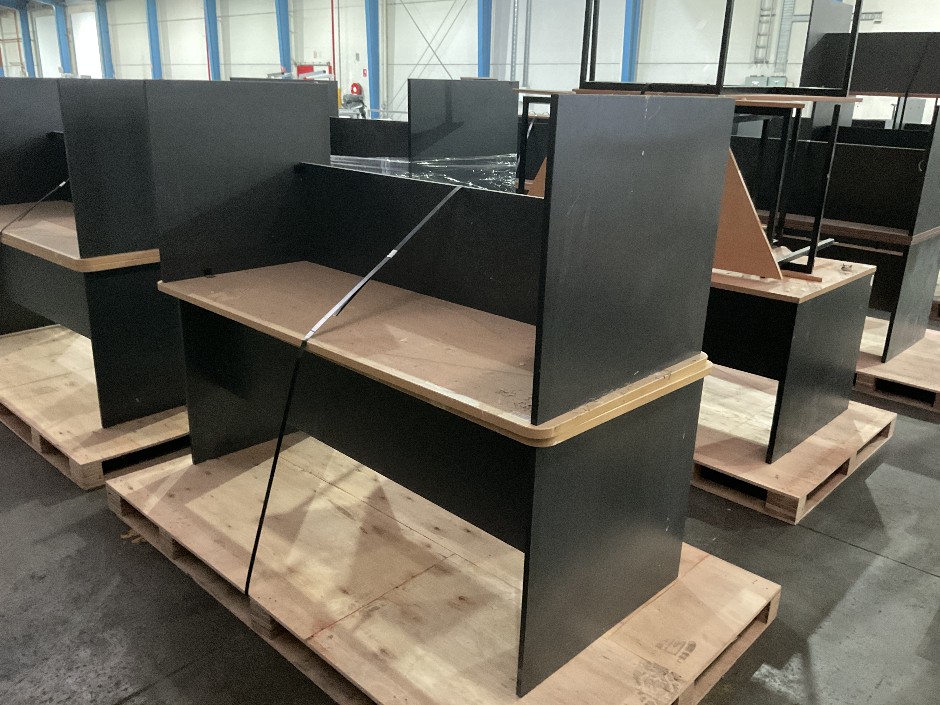 <p>2x Timber Desks</p>