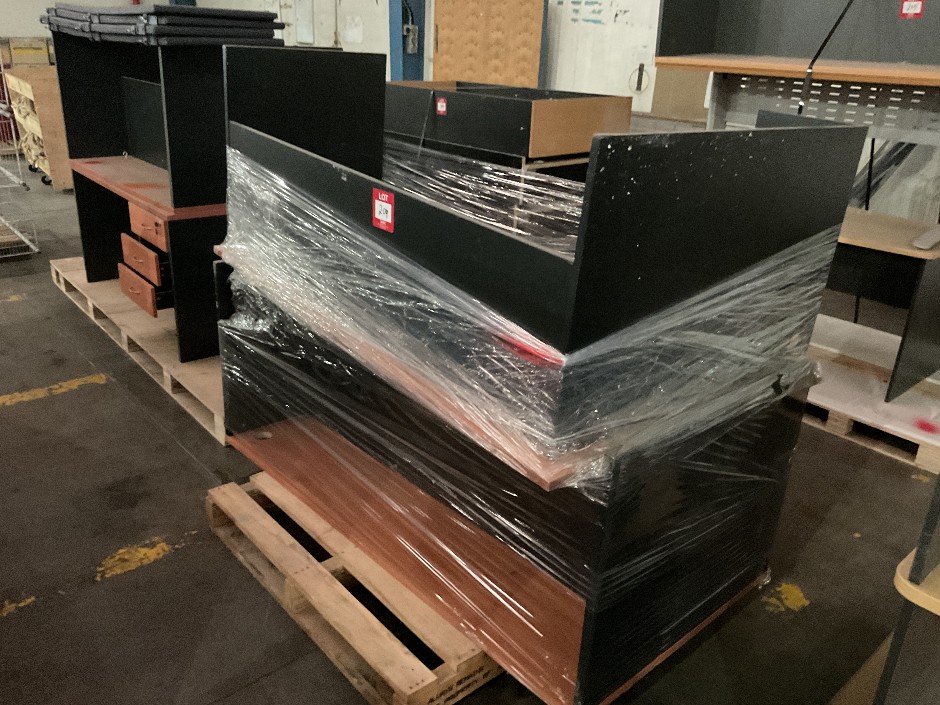 <p>2x Timber Desks</p>
