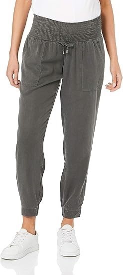 RIPE MATERNITY Women's Tencel Off Duty Pant, Olive, Size S, W3309. Buyers