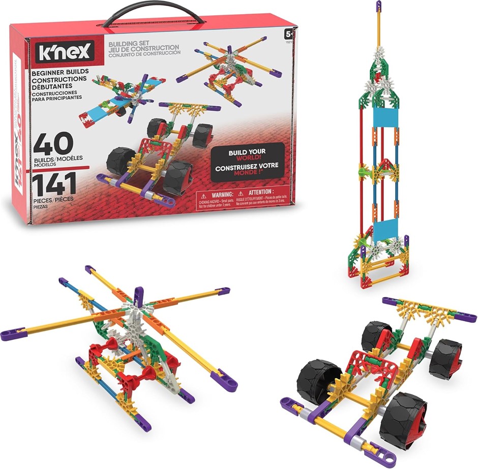 0048-3140657 · K'NEX - Beginner Builds 141 pieces 40 builds