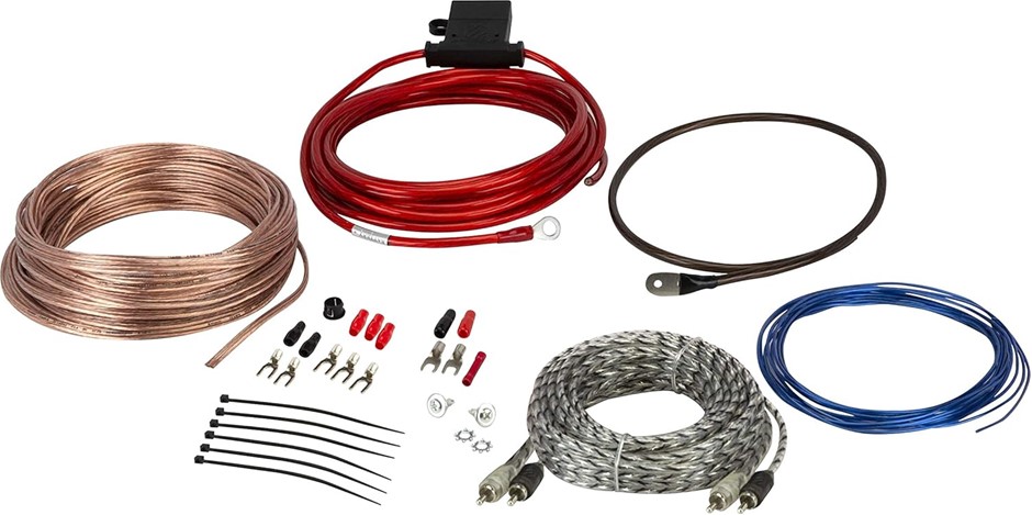 Scosche Install Centric ICAK10 True 10 Gauge Hybrid OFC High Current Amp/Su