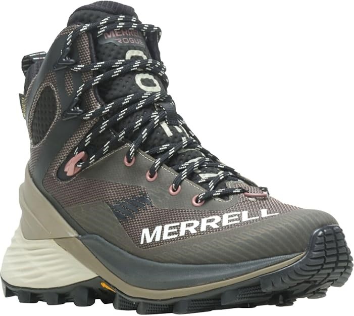 Merrell Women's Rogue Hiker Mid GTX Hiking Boot, Brindle, 8 US