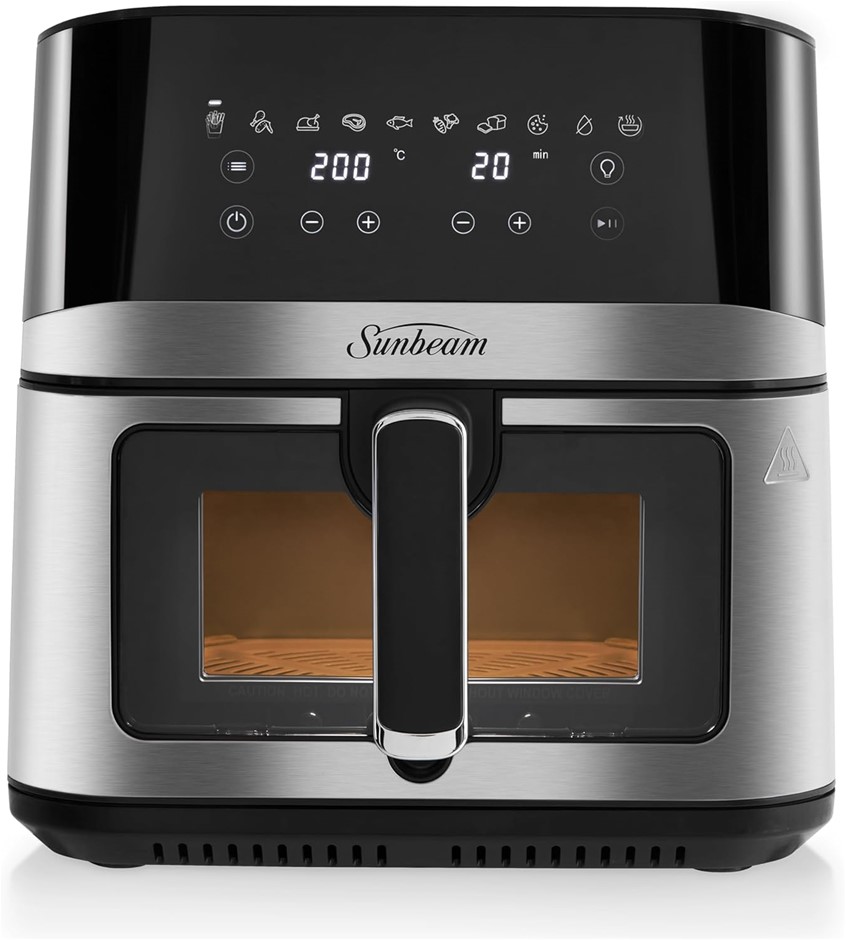 SUNBEAM Alinea Max 7.5L DiamondForce Air Fryer | Durable Non Stick, Large V