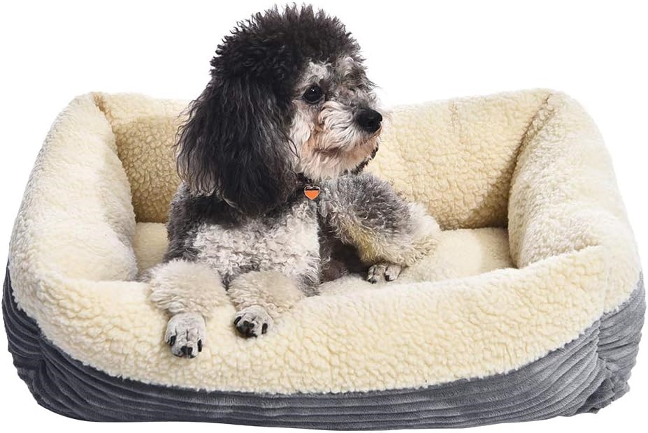 Amazon Basics Self Warming Pet Bed For Cat or Dog, Rectangle, 61cm
