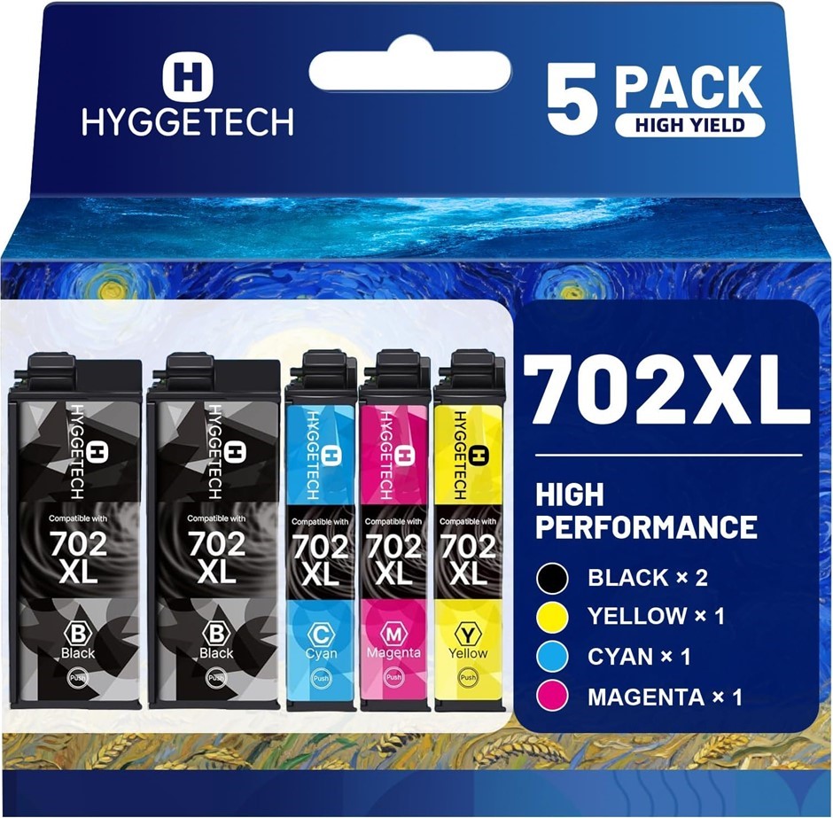 702XL Ink Cartridges Compatible with Epson 702XL Ink Cartridges Use for Eps