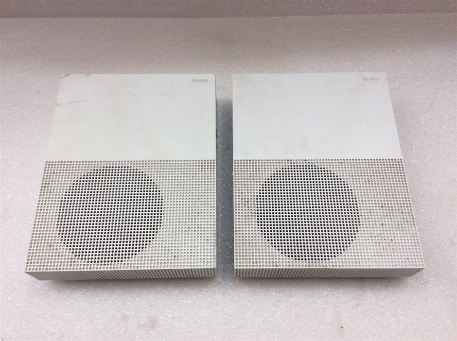 Microsoft Xbox One S Game Console (Lot of 2)