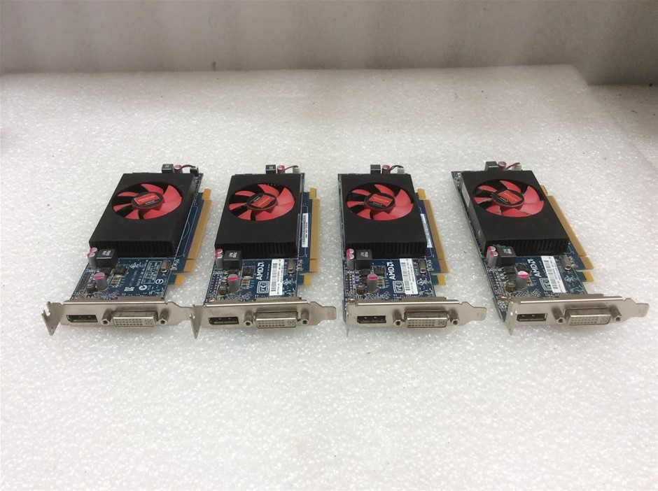 AMD Radeon Graphics Cards (Lot of 4)
