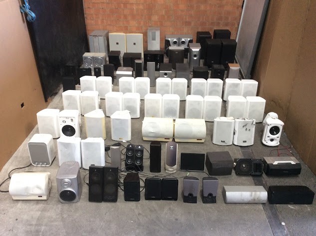 Kenwood/Sony/Logitech Mixed Brand and Model Speaker Systems