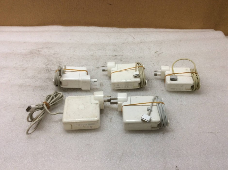 Apple MagSafe Power Adapter (Lot of 5)